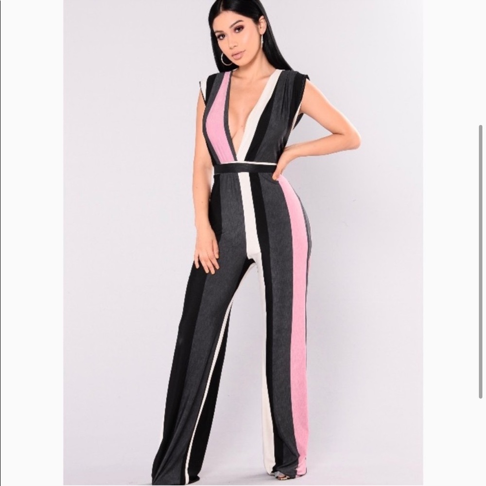 Fashion nova neoclassical jumpsuit
